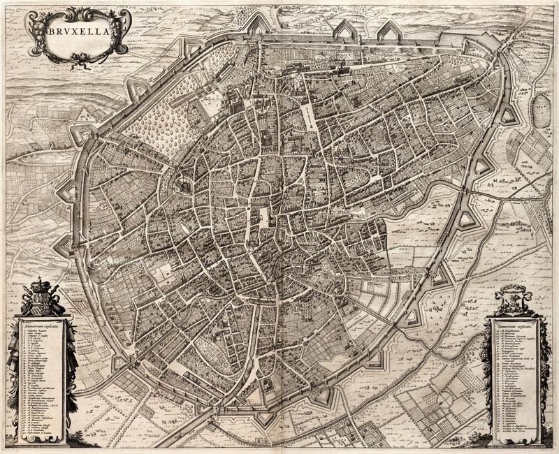 Brussel 1649 Blaeu